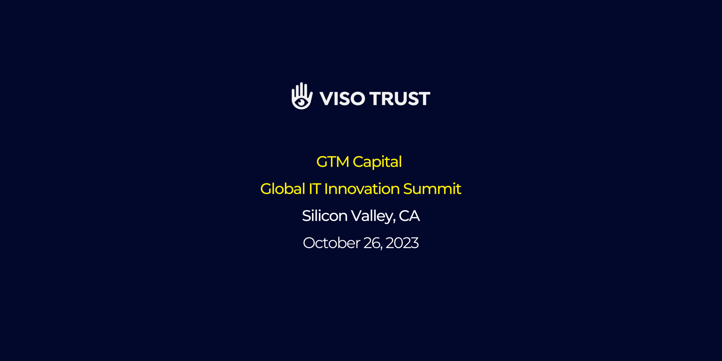 GTM Capital Global IT Innovation Summit 1